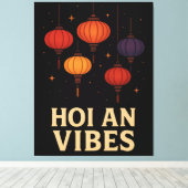 Magic of Hoi An – Lantern Art Canvas Afdruk (Insitu (Houten vloer))