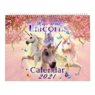 Magic of the Unicorns Calendar 2021 Kalender