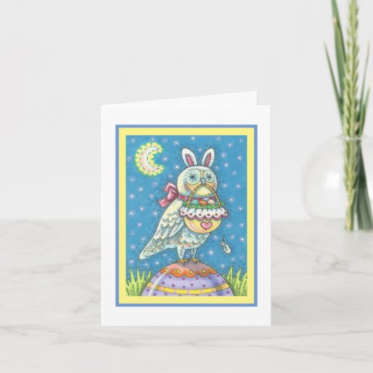 MAGIC OWL & EASTER BASKET ACCUEILLIE CARTE DE REMA (Devant)