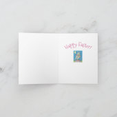 MAGIC OWL & EASTER BASKET GREETTE NOTE KAART Verse (Binnen)