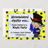 Magic Party Kaart (Voorkant / Achterkant)