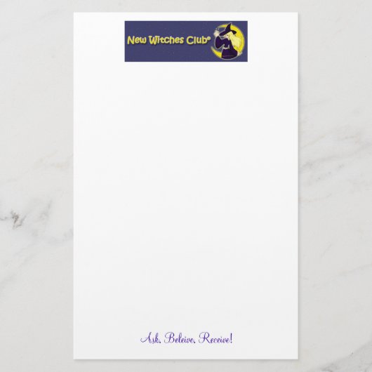 Magic Pen Pal-papier Briefpapier (Voorkant)