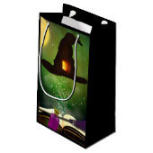 Magic Pet & Magical Spell Book Whimsical Fun Party Klein Cadeauzakje (Achterkant Gekanteld)