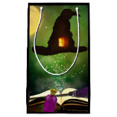 Magic Pet & Magical Spell Book Whimsical Fun Party Klein Cadeauzakje (Voorkant)