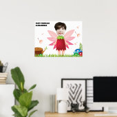 Magic Pixie Enchanted Fairy New Fun Kinder Fab Poster (Thuiskantoor)