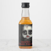 Magic Potion Creepy Gothic Doll Halloween Likeurfles Etiket (Voorkant)