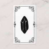 Magic Potion White Witchcraft Visitekaartje (Achterkant)