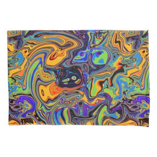 Magic Psychedelic Pattern Kussensloop (Voorkant)
