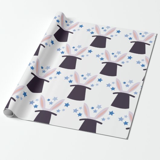 Magic Rabbit Cadeaupapier (Uitgerold)