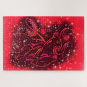 Magic Red Bull Running Puzzle Extraordinaire étoil (Horizontal)