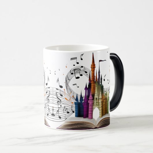 Magic Reveal Enchanted Castle Morphing Mug (Devant droit)