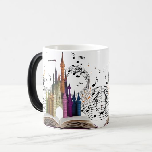 Magic Reveal Enchanted Castle Morphing Mug (Devant gauche)
