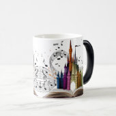 Magic Reveal Enchanted Castle Morphing Mug Magische Mok (Voorkant rechts)