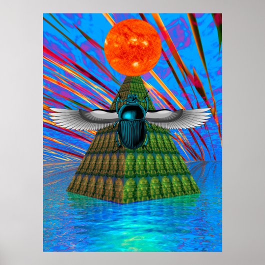 Magic Scarab Poster (Voorkant)