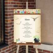 Magic School Wizard Party Aangepaste Welkomstbord Poster