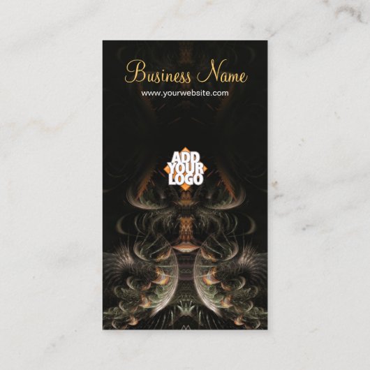 Magic Shell Fractal Visitekaartje (Achterkant)