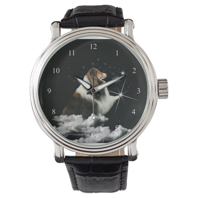 Magic Sheltie Watch Horloge (Voorkant)