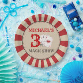 Magic Show Circus Verjaardagsfeestje Papier Bord (Feest)
