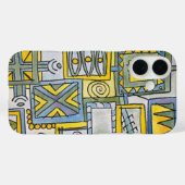 Magic Show-Hand Painted Modern Geometric Art Case-Mate iPhone Case (Achterkant (horizontaal))