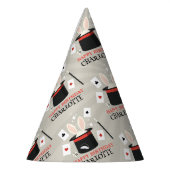 Magic Show Magician Kids Verjaardag Custom Naam Feesthoedjes (Links)