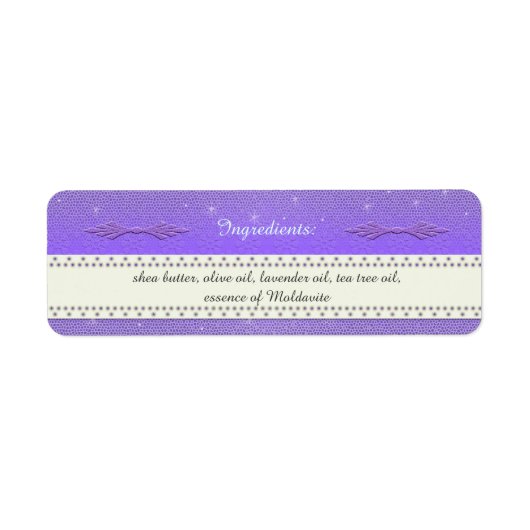 Magic Sparkle U Pick Kleur Natuurlijke Ingrediënte Etiket (Voorkant)