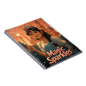 Magic Sparkles Princess Journal - Carnet amusant (Côté Droit)