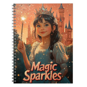 Magic Sparkles Princess Journal - Leuk Notitieboek