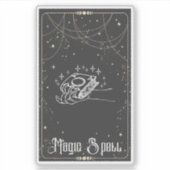 Magic Spell Tarot Sticker (Voorkant)