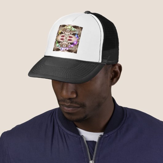 Magic Spell Trucker Hat Pet (In situ)