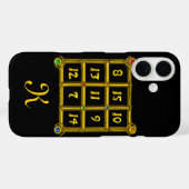 MAGIC SQUARE 33 MONOGRAM Black Case-Mate iPhone Case (Achterkant (horizontaal))