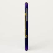 MAGIC SQUARE 33 MONOGRAM Blauwgroen, Aqua Blue Paa Case-Mate iPhone Case (Achterkant/links)