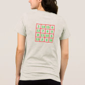 Magic Square Women's T-Shirt (Achterkant)