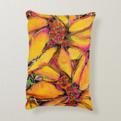 "Magic Sunflower" accent kussen (Achterkant (Verticaal))