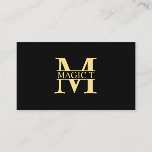 Magic T Visitekaartje (Voorkant)