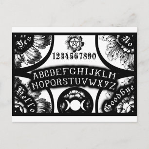 Magic Talking Occult Board Design Briefkaart