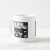 Magic Talking Occult Board Design Koffiemok (Voorkant links)