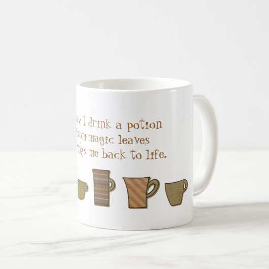 Magic Tea Feuilles Fairy Tales Life Mug (Devant droit)