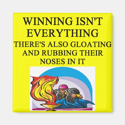 Magic the Gather en fantasy spel grap Magneet (Voorkant)