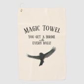 Magic Towel Funny Sport Golfhanddoek (Voorkant)