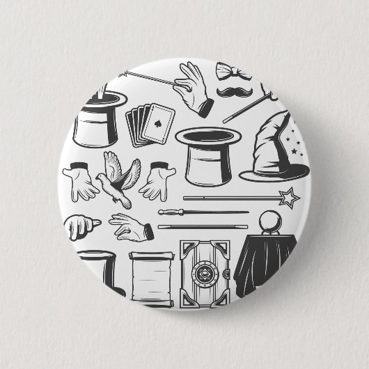 "Magic Trick Token" Ronde Button 5,7 Cm (Voorkant)