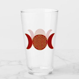 Magic Triple Moon - Spirit Flower of Life 1 Hoodie Glas