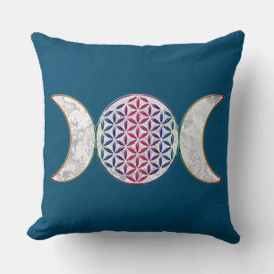 Magic Triple Moon - Spirit Flower of Life 2 Kussen