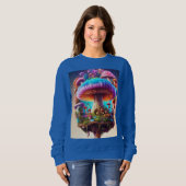 Magic Trippy Mushroom T shirt (Voorkant volledig)