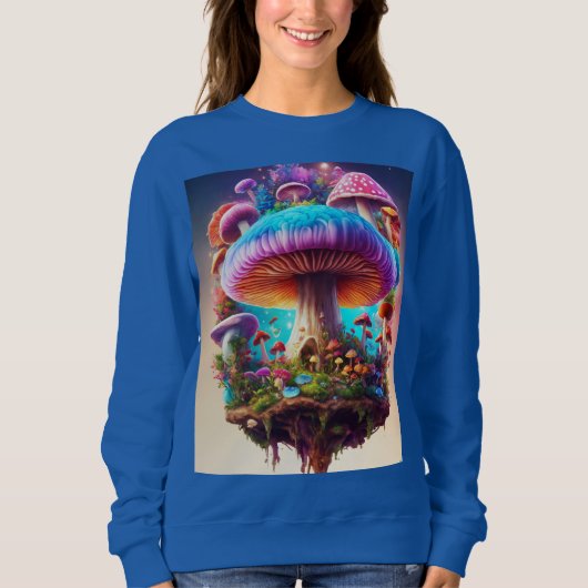 Magic Trippy Mushroom T shirt (Voorkant)