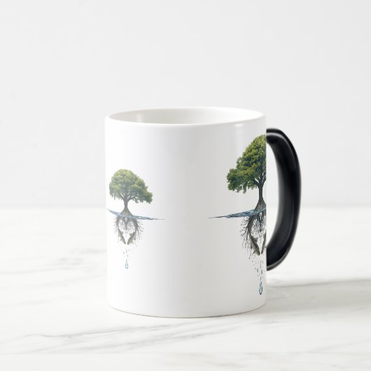 Magic Unconditional Love Color Morphing Mug (Devant droit)