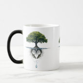 Magic Unconditional Love Color Morphing Mug (Gauche)
