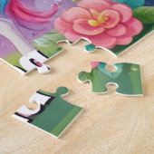 Magic Unicorn gepersonaliseerd Legpuzzel (Zijkant)