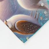 Magic Unicorn, kwekerij Baby / Kinder aangepaste n Fleece Deken (Hoek)