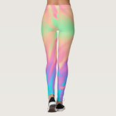 Magic Unicorn Pink Blue Leggings (Dos)