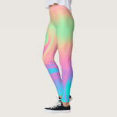 Magic Unicorn Pink Blue Leggings (Gauche)